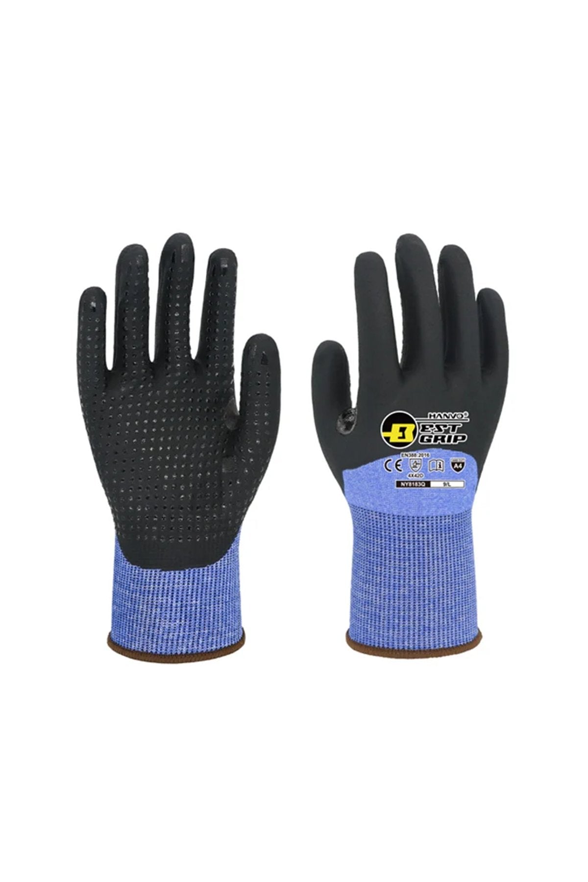 NY8183Q Nitril Dotlu D Seviye Kesilmez İş Eldiveni NY8183Q Nitril Dotlu D Seviye Kesilmez İş Eldiveni